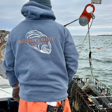 Storm Blue Waterman's Harvest Hoodie