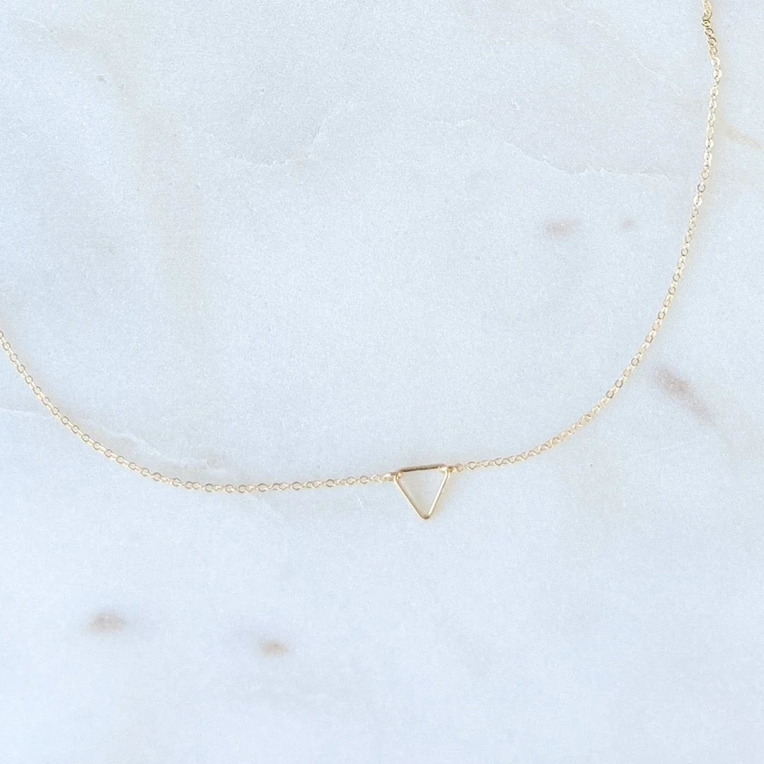 Trey Triangle Necklace