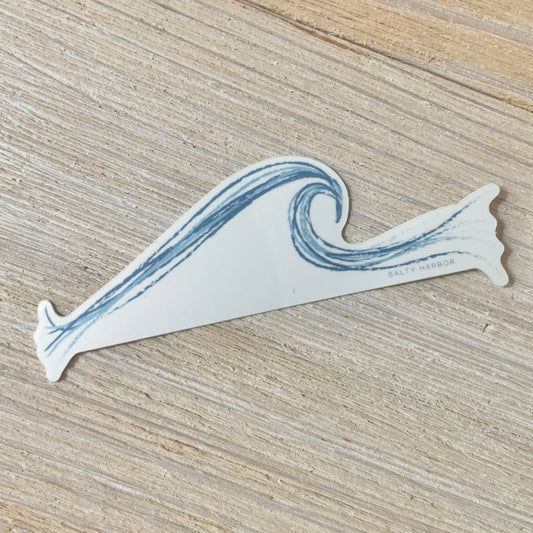 Wave sticker
