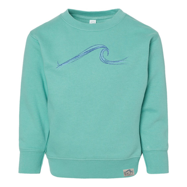 Toddler Wave Crewneck
