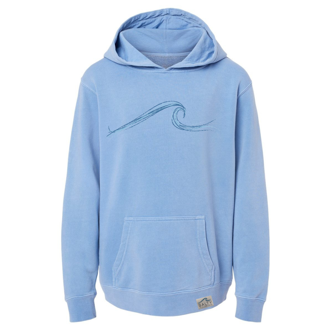 Youth Wave Pullover in Blue