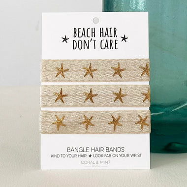 Beach Hair Bangle Band- Champagne