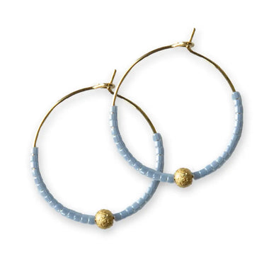 Sky Blue Sprinkle Earrings