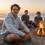 Lightweight Wave Terry Pullover