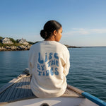 Wavy Tide Life Crewneck