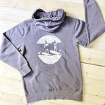 Purple Paddle Board Pullover