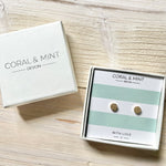 Gold Sparkly Studs