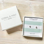 Mini Pastel Pink Enamel Studs