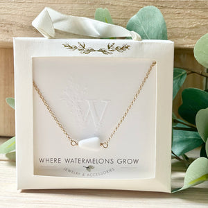 White Dove Necklace