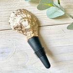 Oyster Shell Wine Stoppers