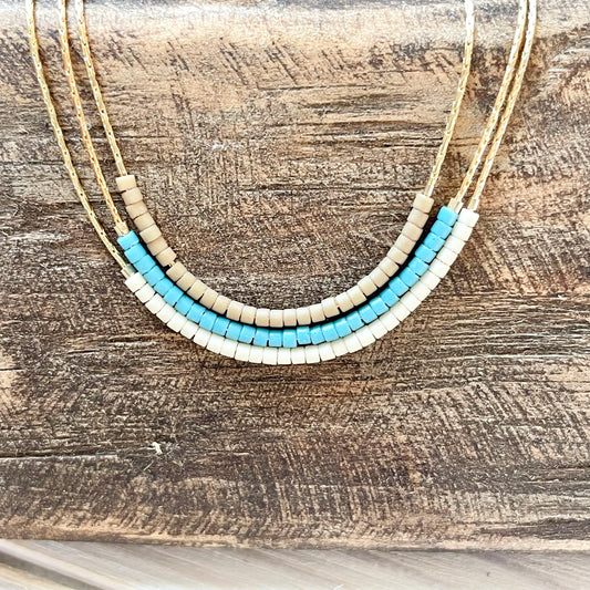 Ocean Breakup Minimalist Necklace
