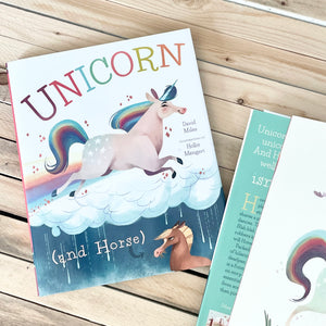 Unicorn and Horse Hardcover