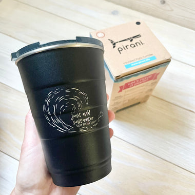 Saltwater Pirani Tumbler- Black