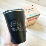Saltwater Pirani Tumbler- Black