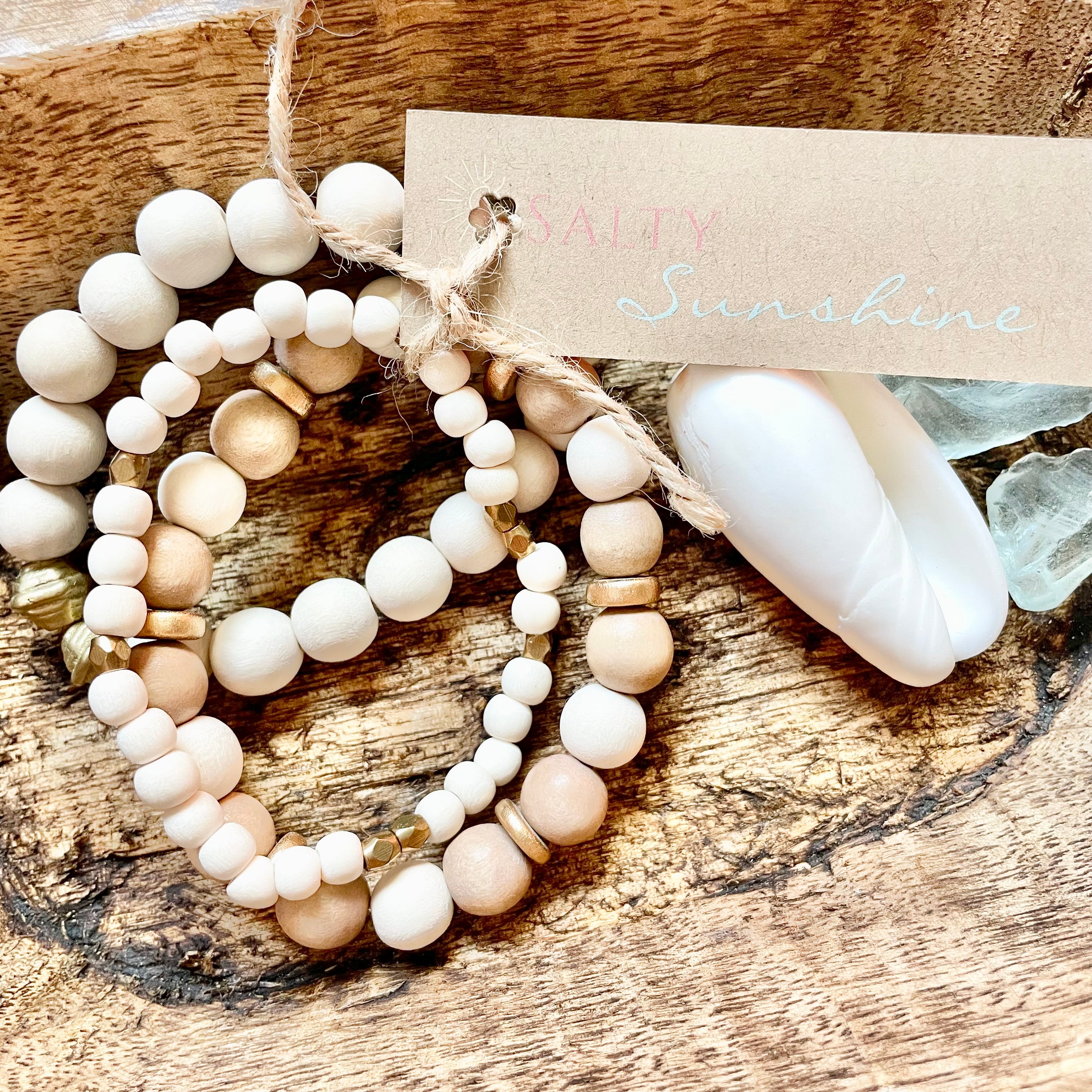 White Sands Bracelet Stack