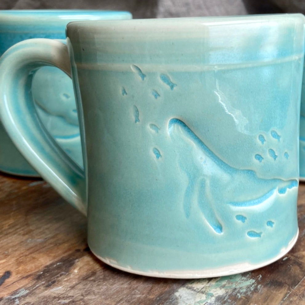 Ceramic Humpback Whale Mug