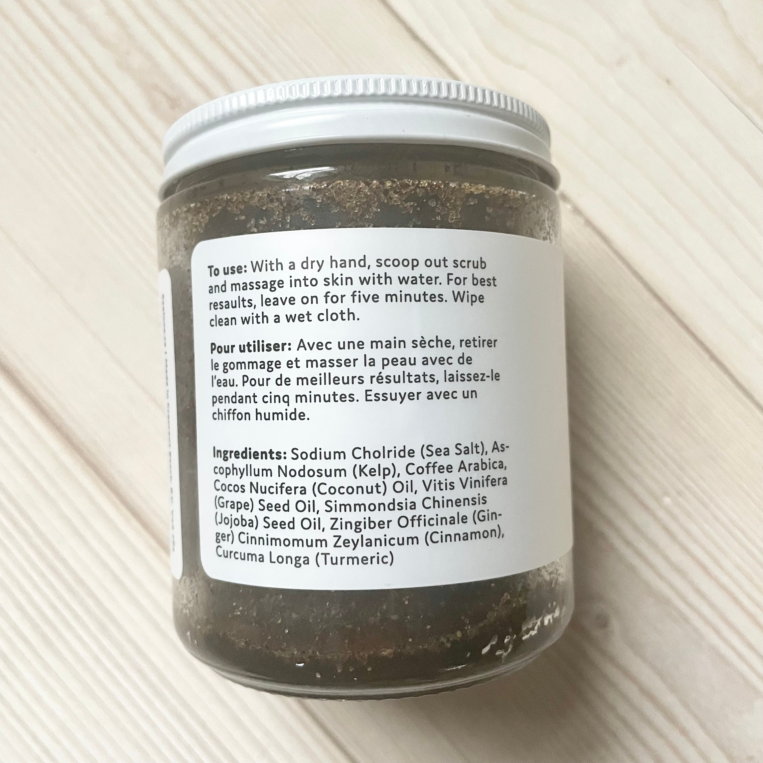 Seaweed + Coffee Scrub