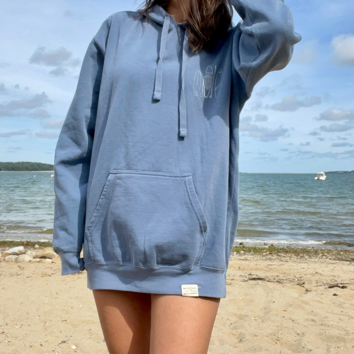 Surfboard Pullover in Blue