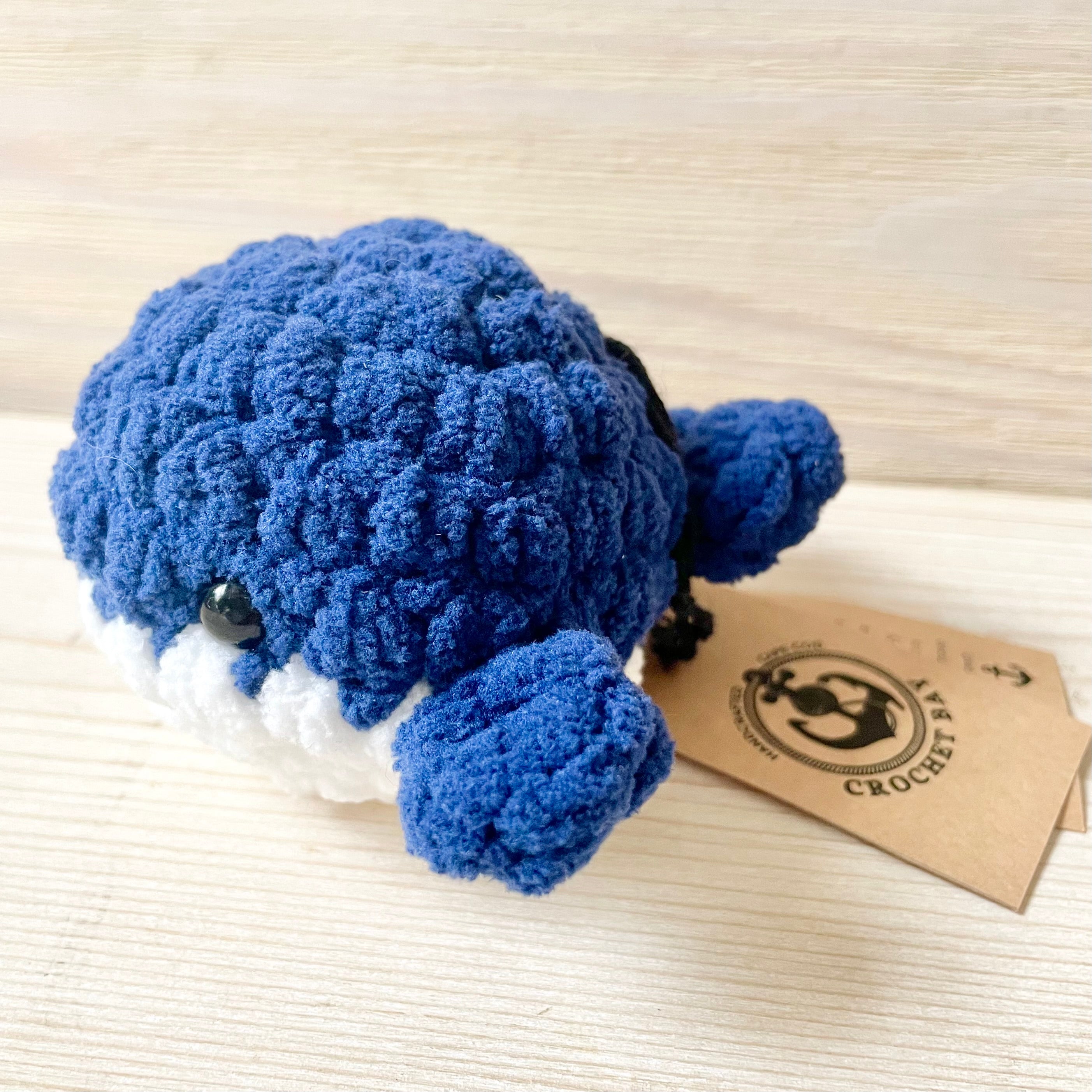 Mini Crochet "Worry" Whales