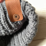 Cable Knit Pom Beanie