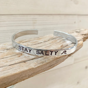 Nautically Northern Stay Salty Cuff