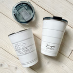 Saltwater Pirani Tumbler- White
