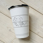 Saltwater Pirani Tumbler- White