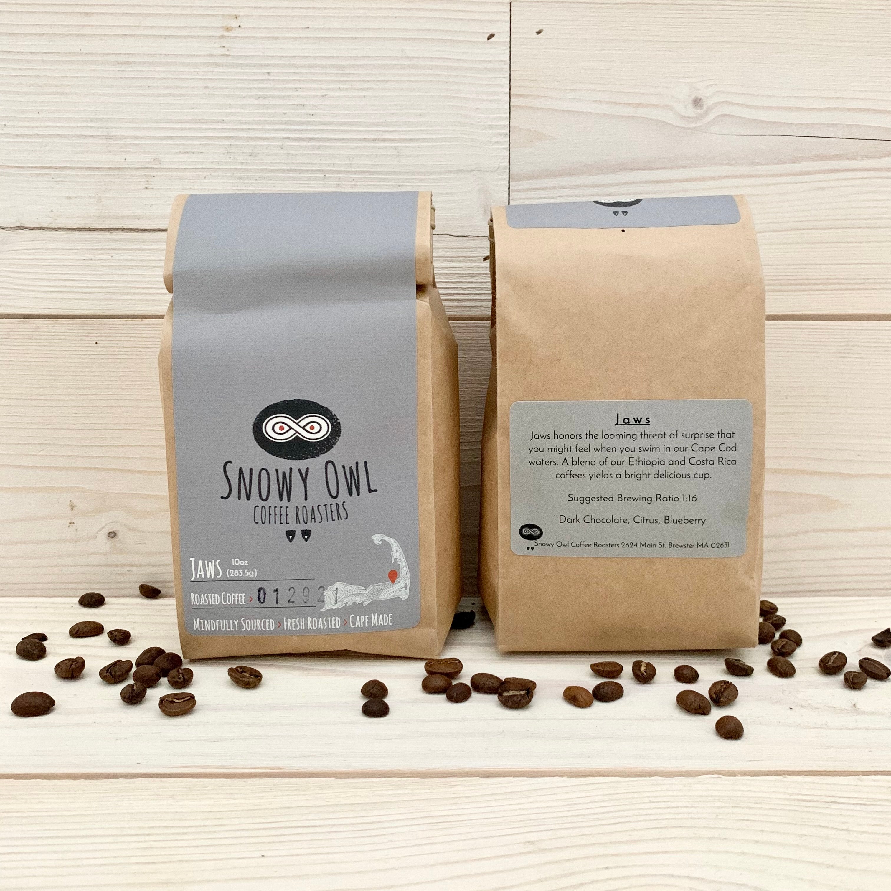 Snowy Owl Coffee Roasters: JAWS