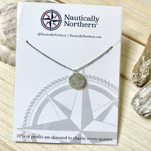 Wave Charm Necklace