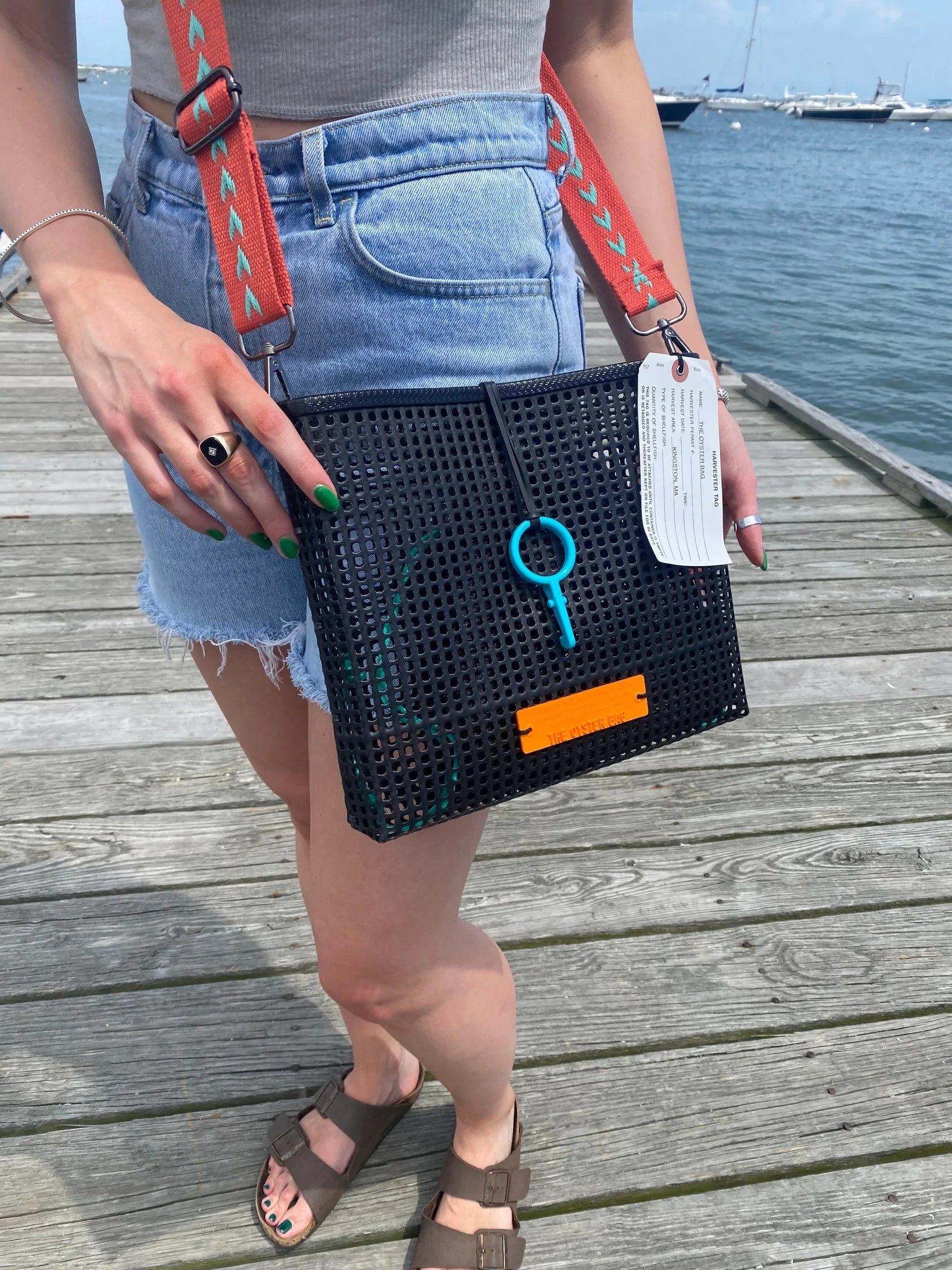 The Oyster Bag Crossbody- Two Rock