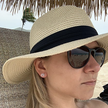 Nautically Northern Wave Earrings