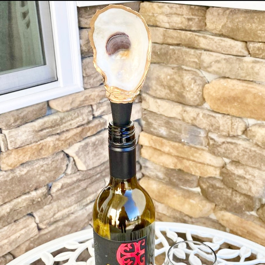 Oyster Shell Wine Stoppers – Salty Harbor