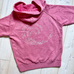 Toddler Shore Hoodie in Pink