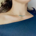 Ocean Breakup Minimalist Necklace